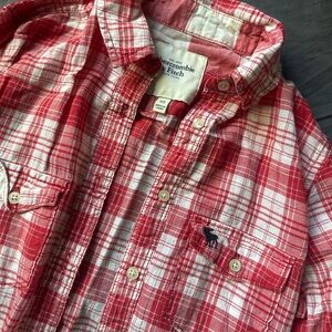 Abercrombie & Fitch Plaid Shirt XS